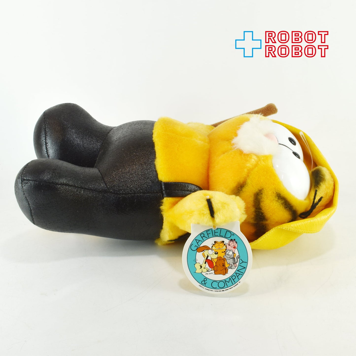 Dakin ガーフィールド フィッシャーマン ぬいぐるみ人形 1981 紙タグ付き