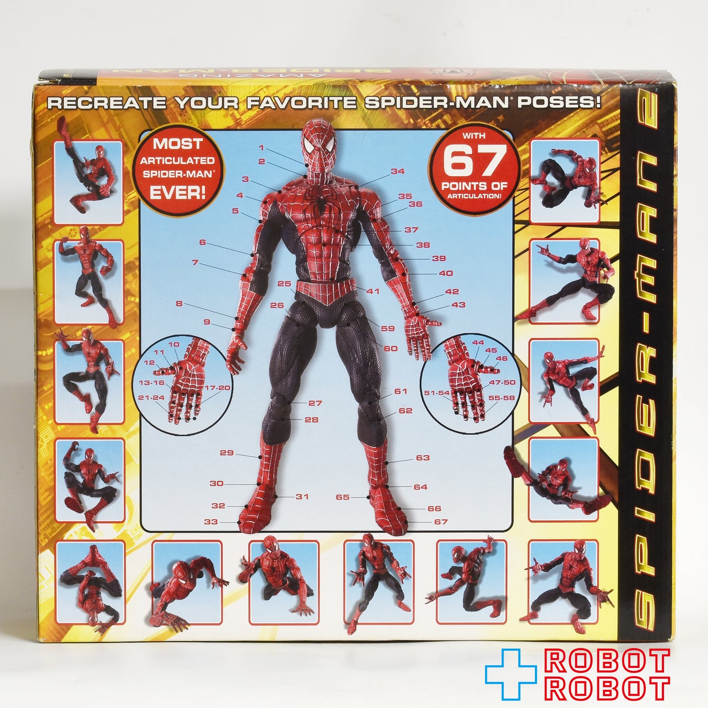 トイビズ アメイジング・スパイダーマン アルティメット 18インチ スーパーポーザブル アクションフィギュア 開封