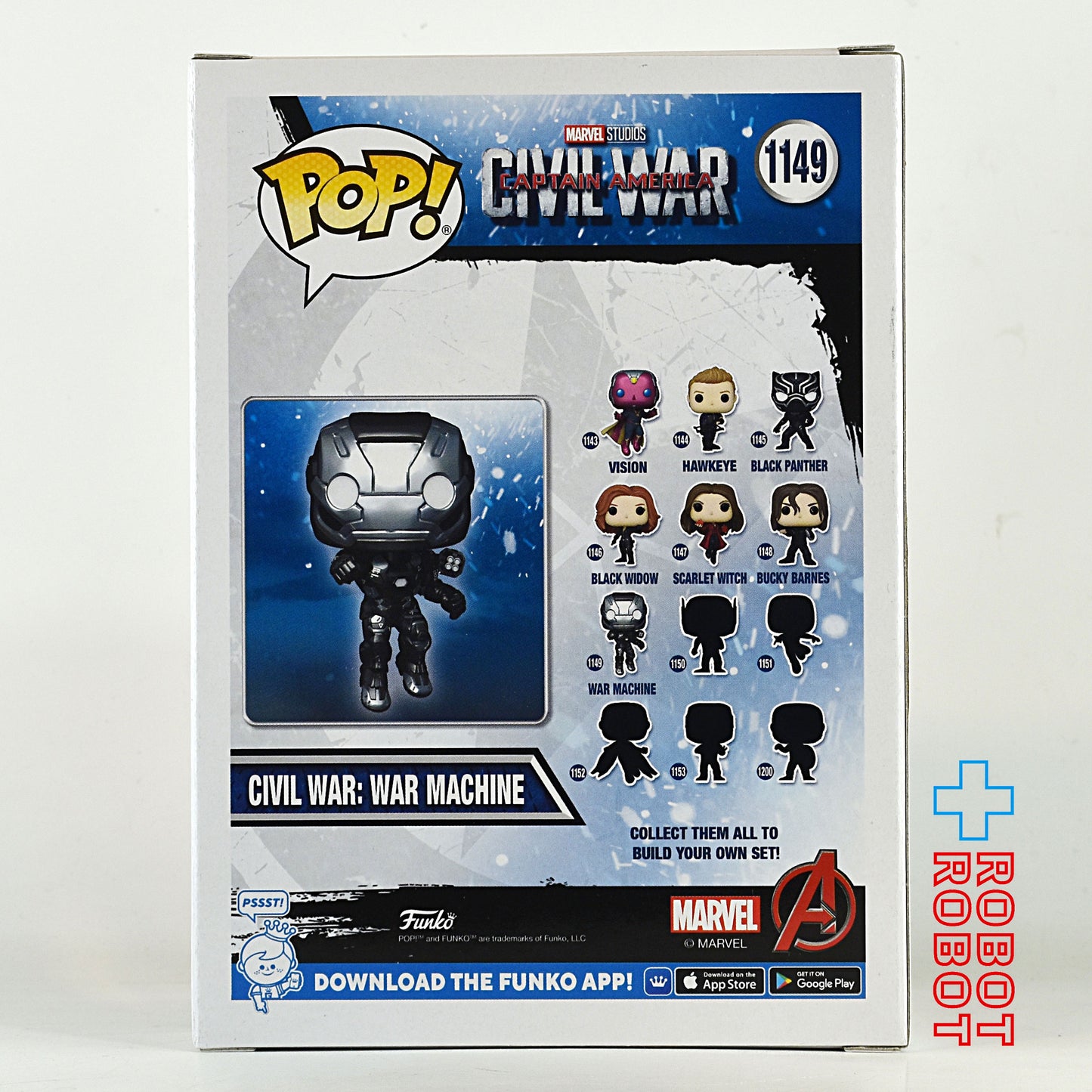 ファンコ POP! マーベル 1149 ウォーマシン ビニールフィギュア