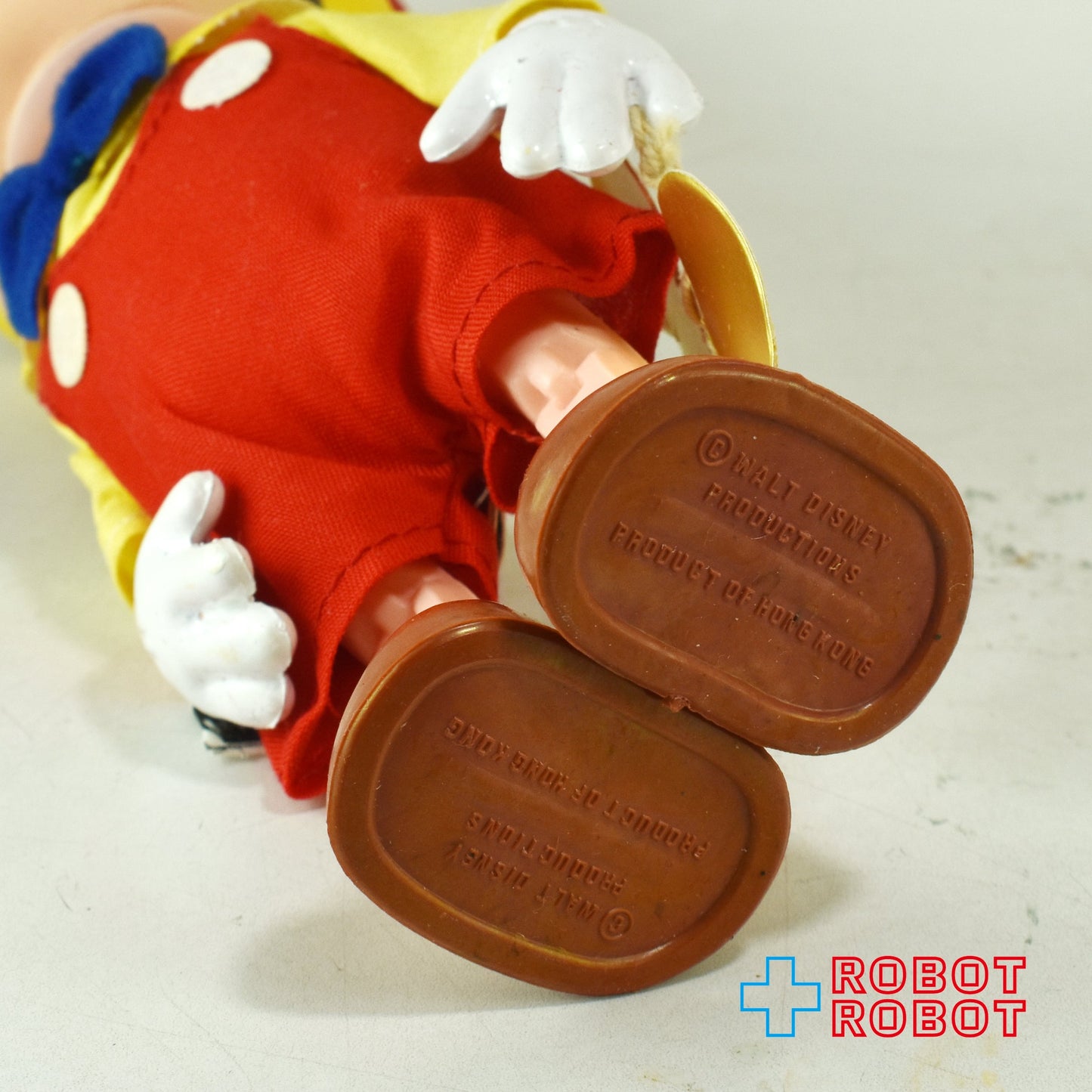 Dakin ディズニー ピノキオ ビニールフィギュア 後期3行刻印 紙タグ付 袋入