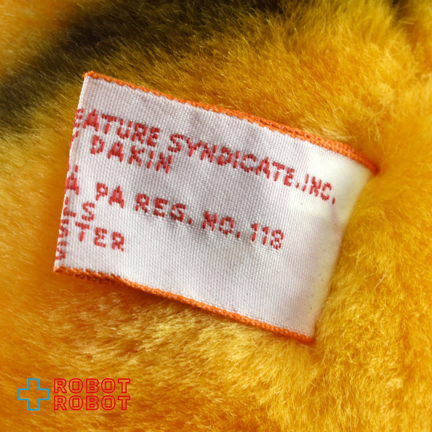 Dakin ガーフィールド 四つ足立ち スリッパ 24センチ ぬいぐるみ人形 紙タグ付き