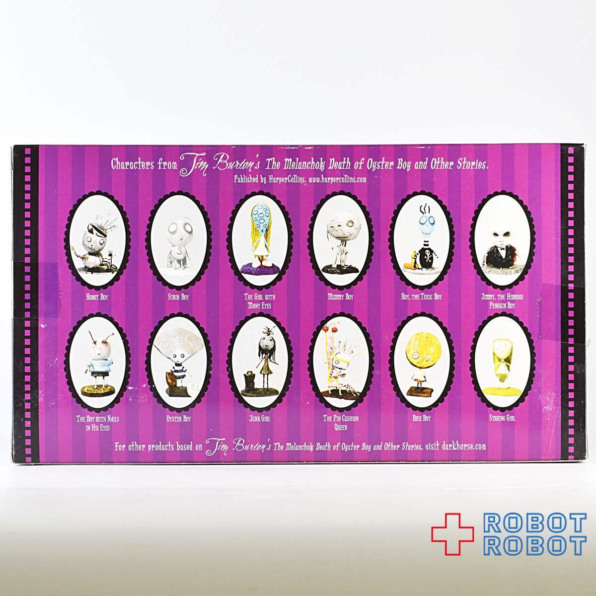 ティム・バートン絵本 オイスター・ボーイの憂鬱な死 #2 フィギュアセット