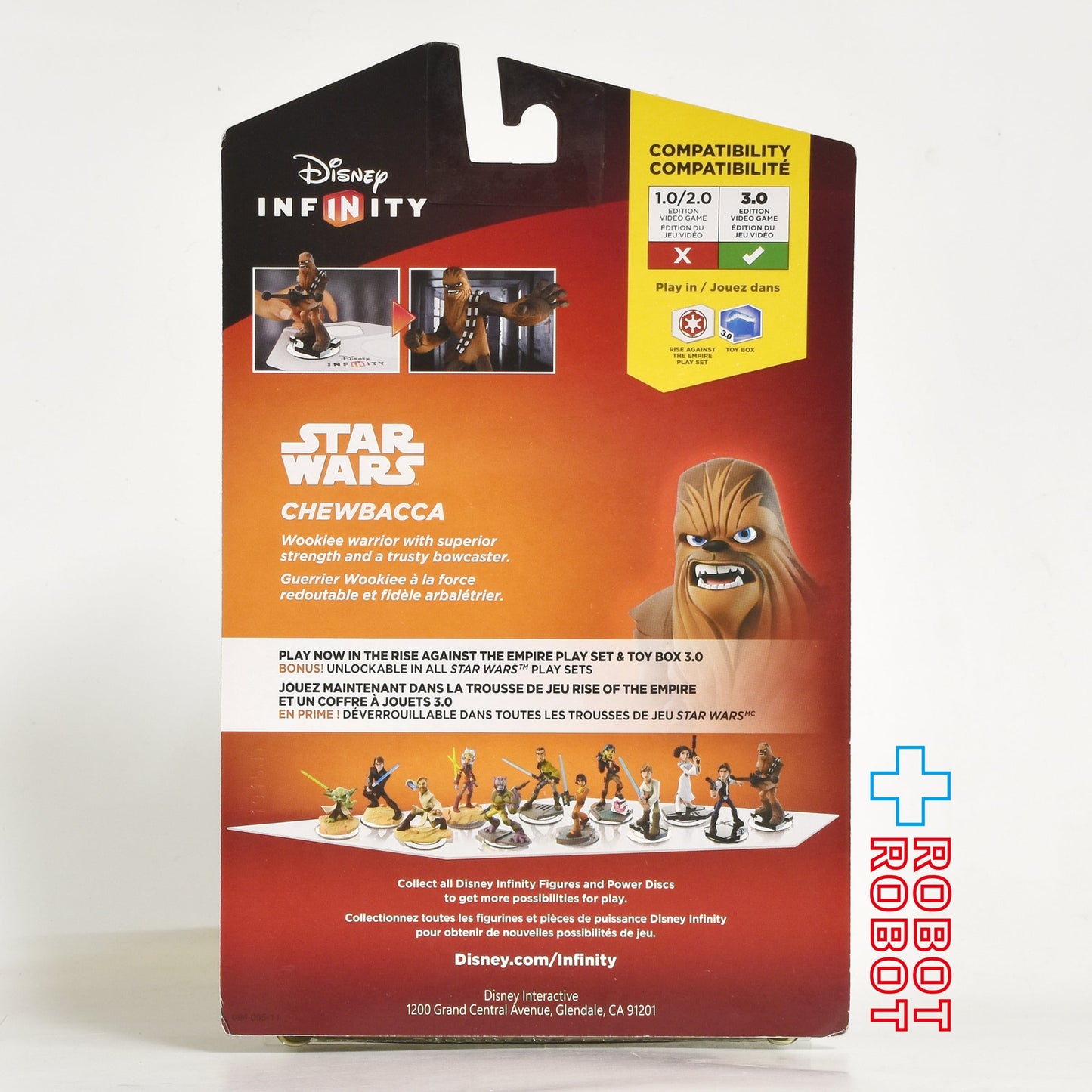 ディズニー インフィニティ3.0対応 スター・ウォーズ キャラクターフィギュア チューバッカ 未開封