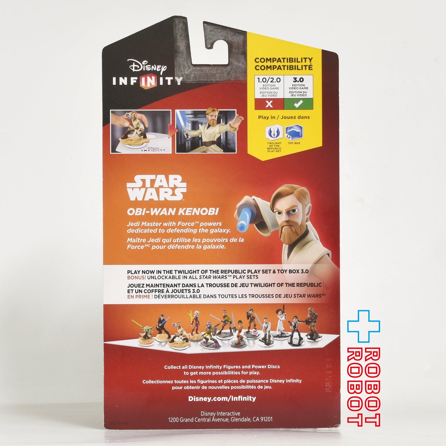 ディズニー インフィニティ3.0対応 スター・ウォーズ キャラクターフィギュア オビ=ワン・ケノービ 未開封