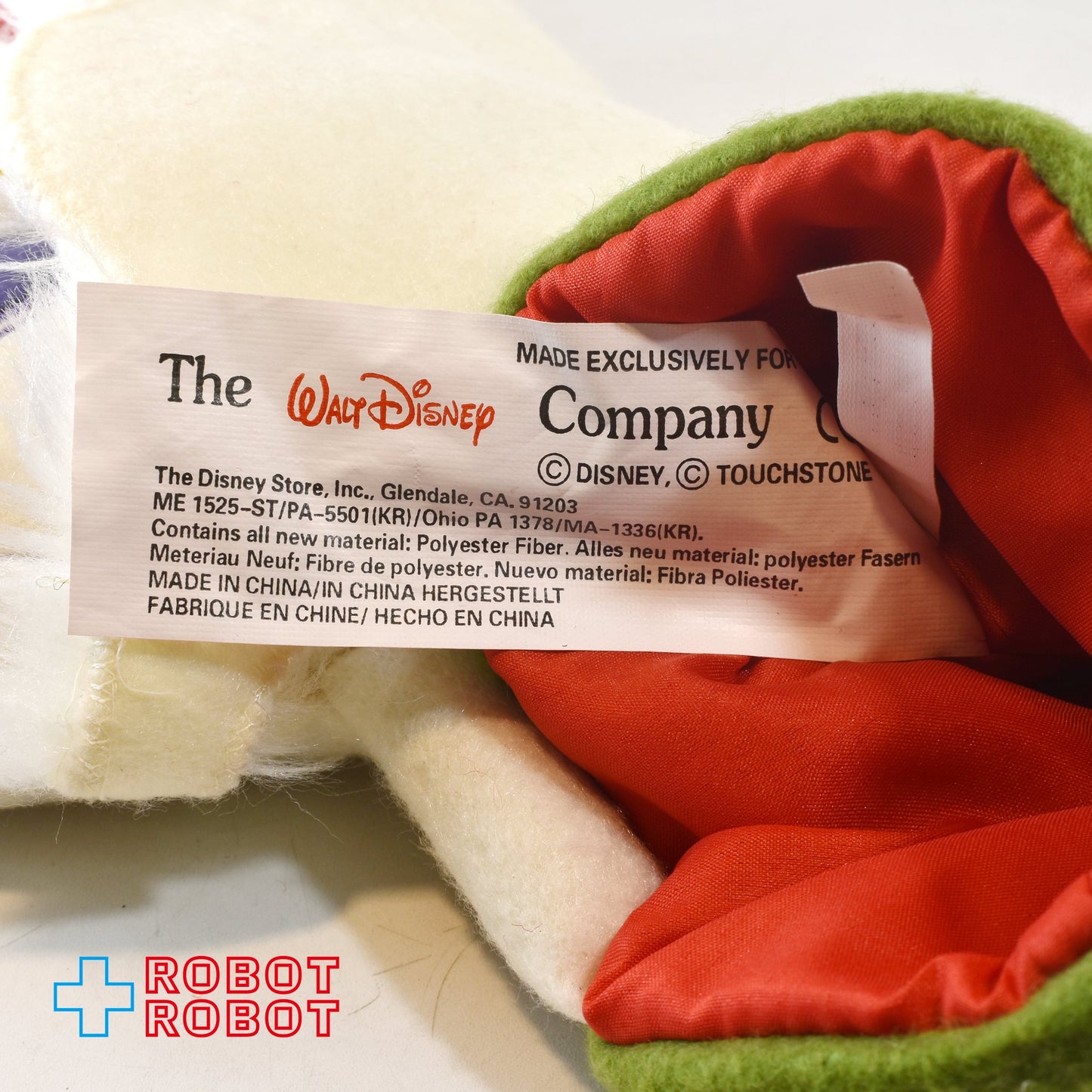 ディズニーストア ナイトメアー・ビフォア・クリスマス ジャック&サリー クリスマスストッキング 壁掛け ぬいぐるみバッグ