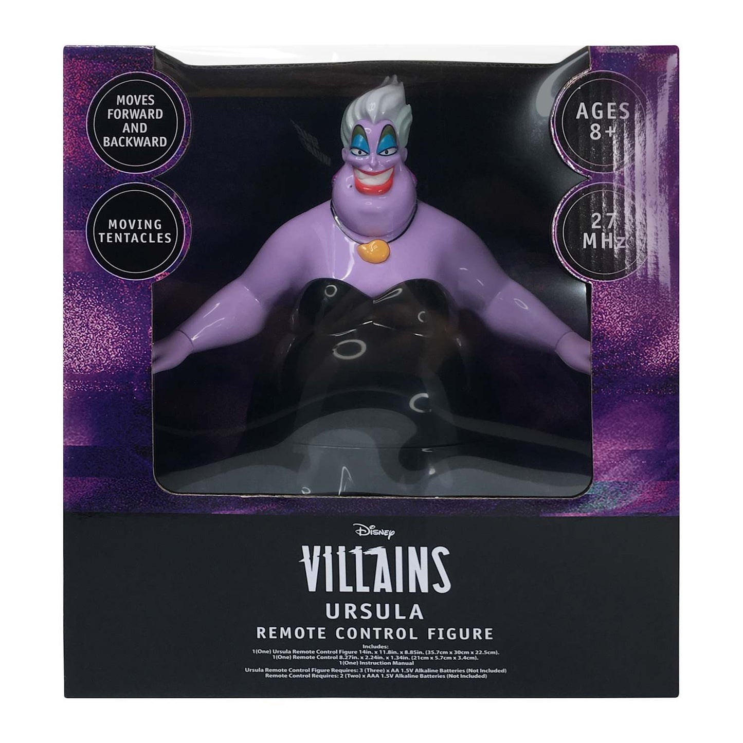 ディズニー ヴィランズ リトルマーメイド アースラ リモートコントロール フィギュア 未開封