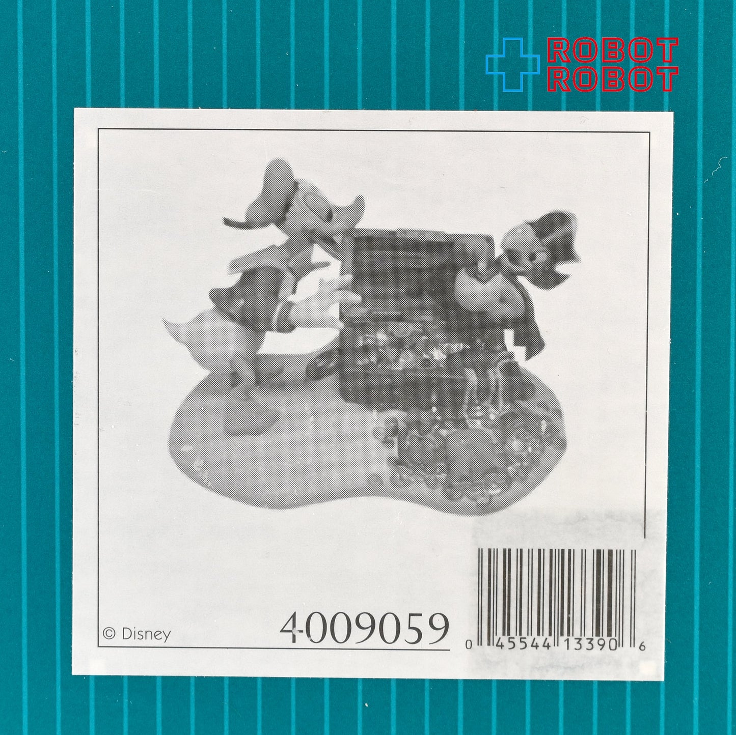 ディズニー WDCC ドナルドダック 海賊ホセ・キャリオカの金貨発見 箱付