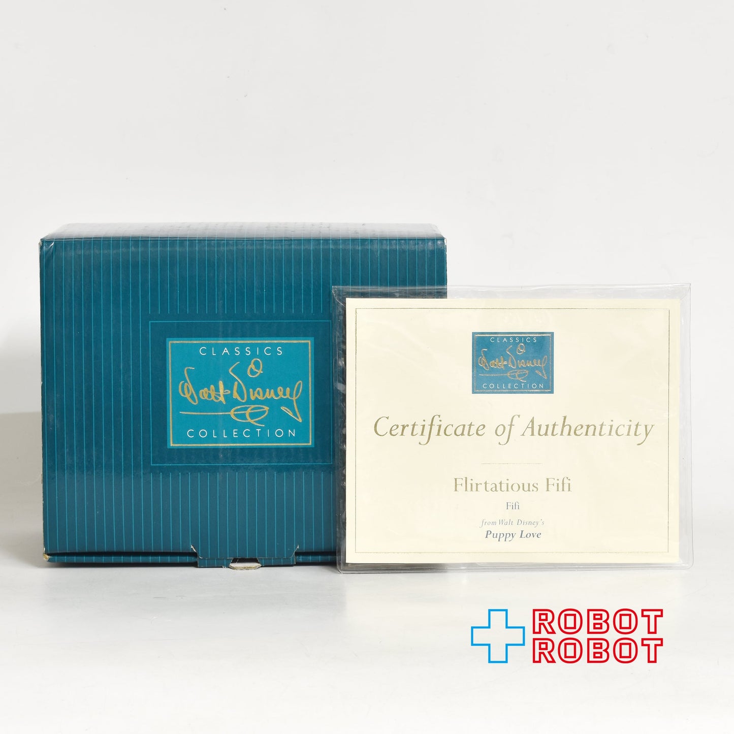 ディズニー WDCC ミッキーの日曜日 Puppy Love フィフィ 軽薄なフィフィ 箱付