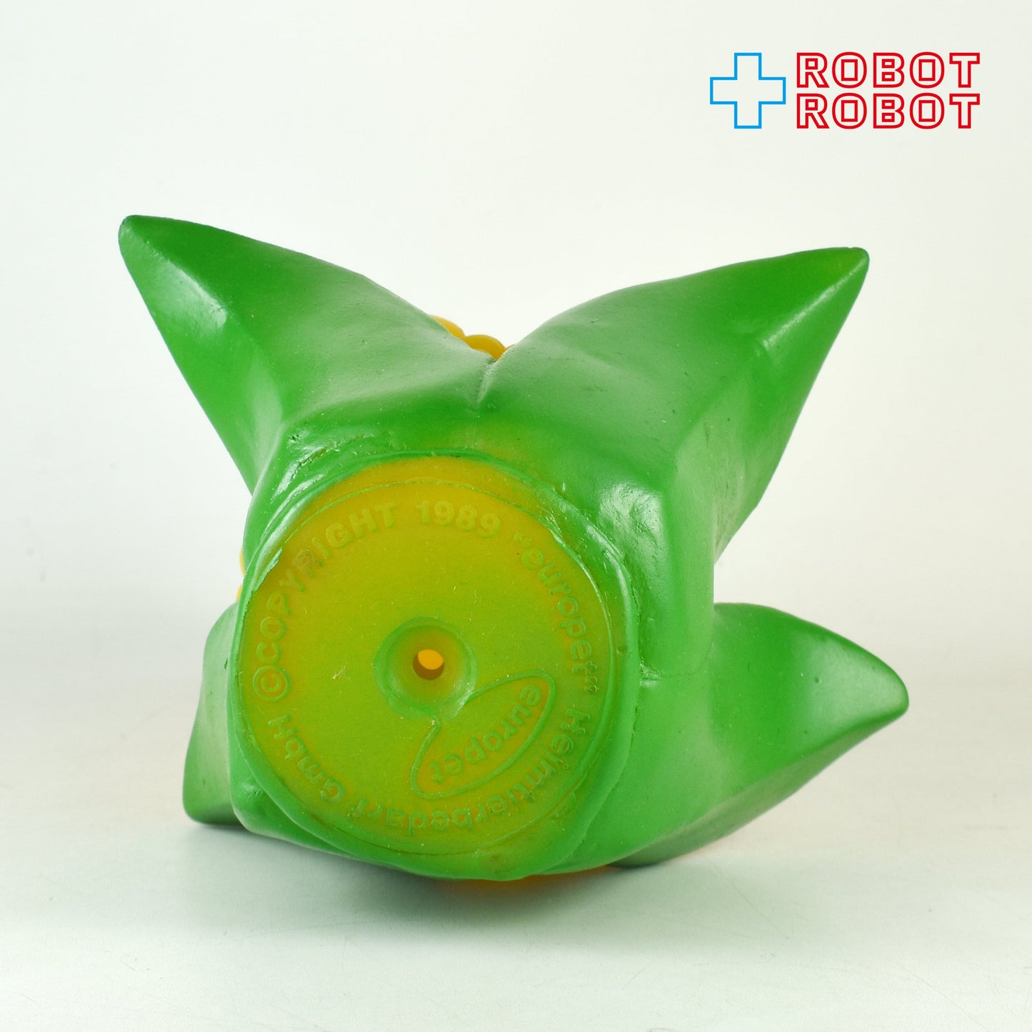 ユーロペット ベジタブル スクイーキートイ コーン ソフビ フィギュア 1989