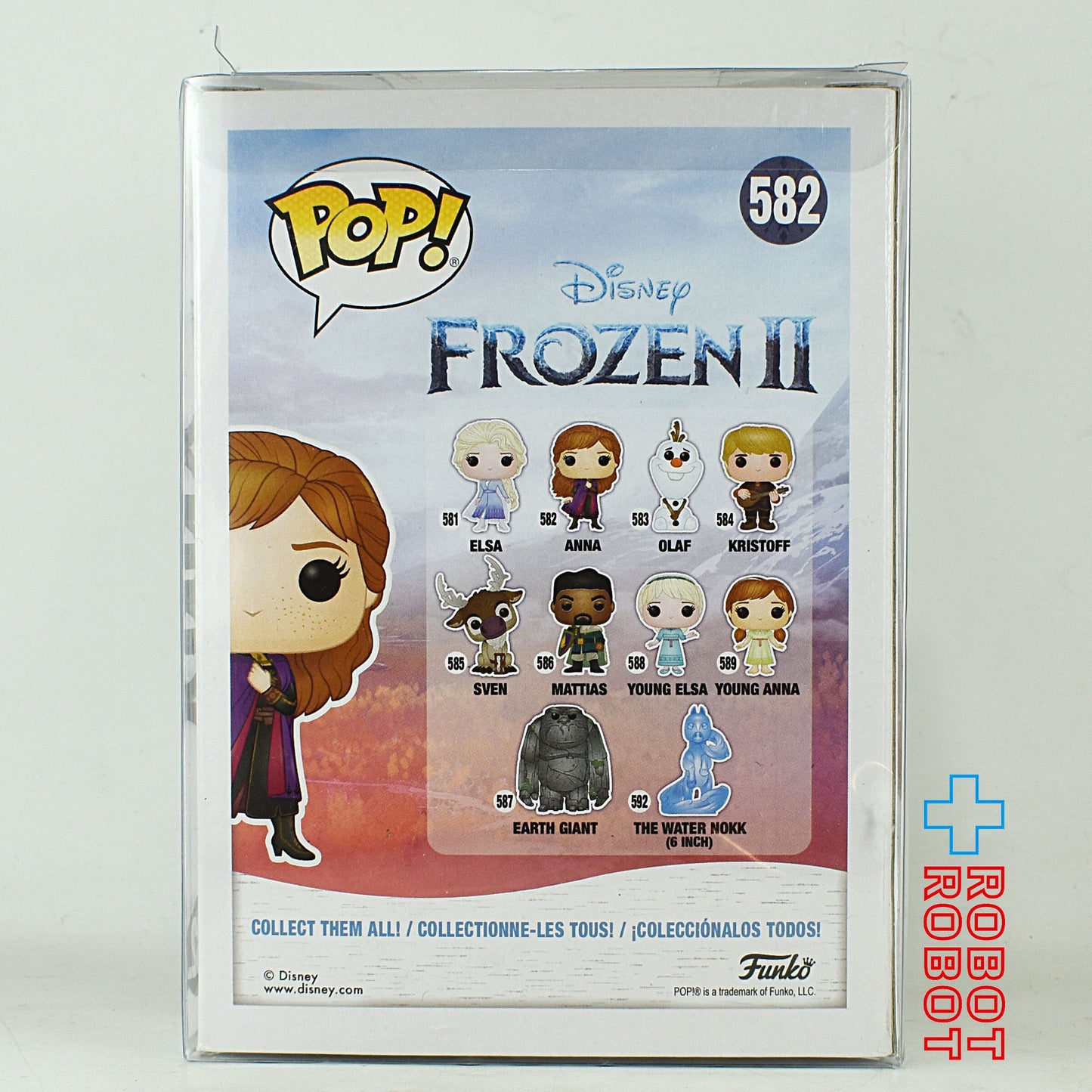 ファンコ POP! 582 アナと雪の女王 2 アナ ビニールフィギュア 国内版