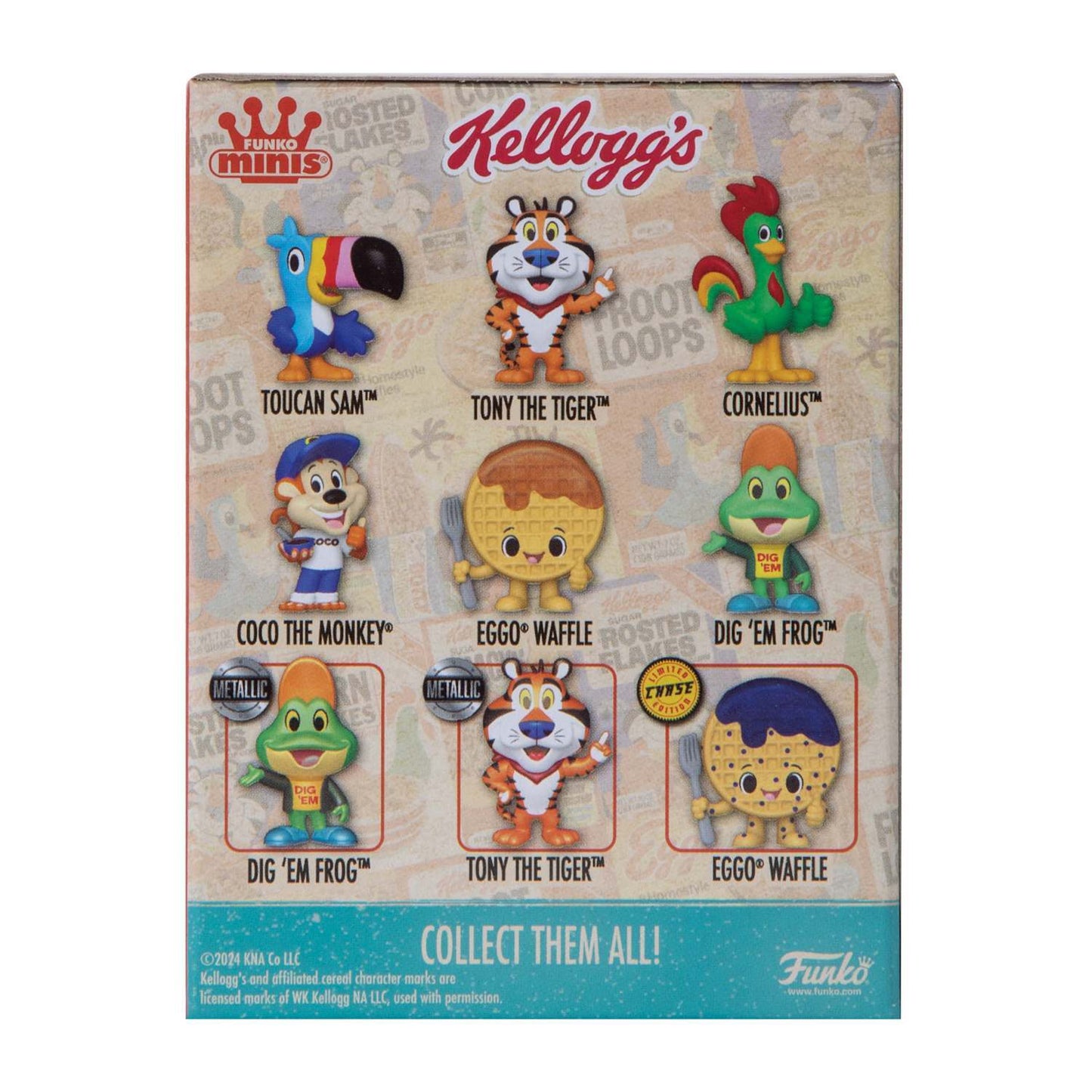 ファンコ ミニ ケロッグ ディグエム・フロッグ ビニールフィギュア 未開封