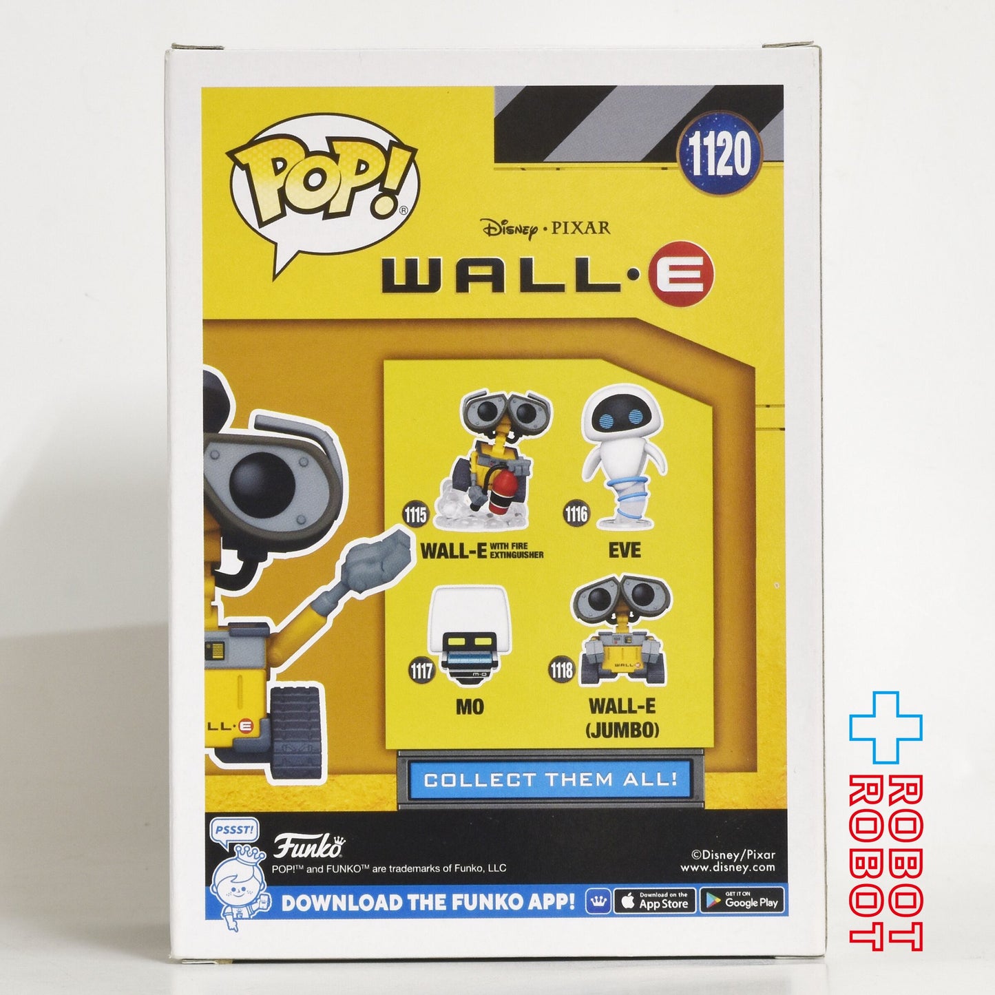 ファンコ POP! 1120 ウォーリー ホイールキャップ付 ビニールフィギュア 箱入未開封