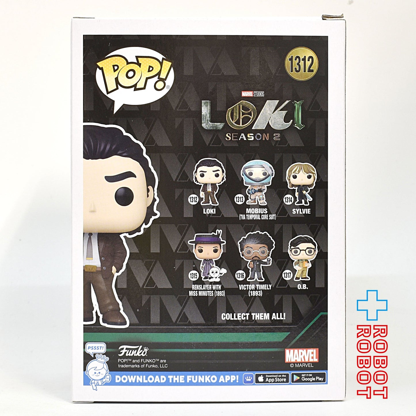ファンコ POP! 1312 マーベル ロキ シーズン2 ビニールフィギュア ボブルヘッド 未開封