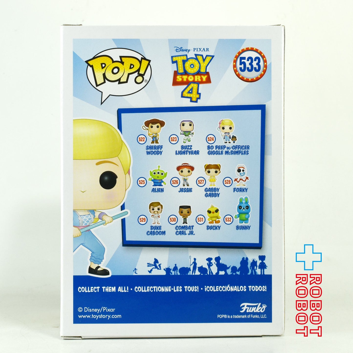 ファンコ POP! 533 ディズニー トイ・ストーリー4 ボーピープ ビニールフィギュア 限定 箱入