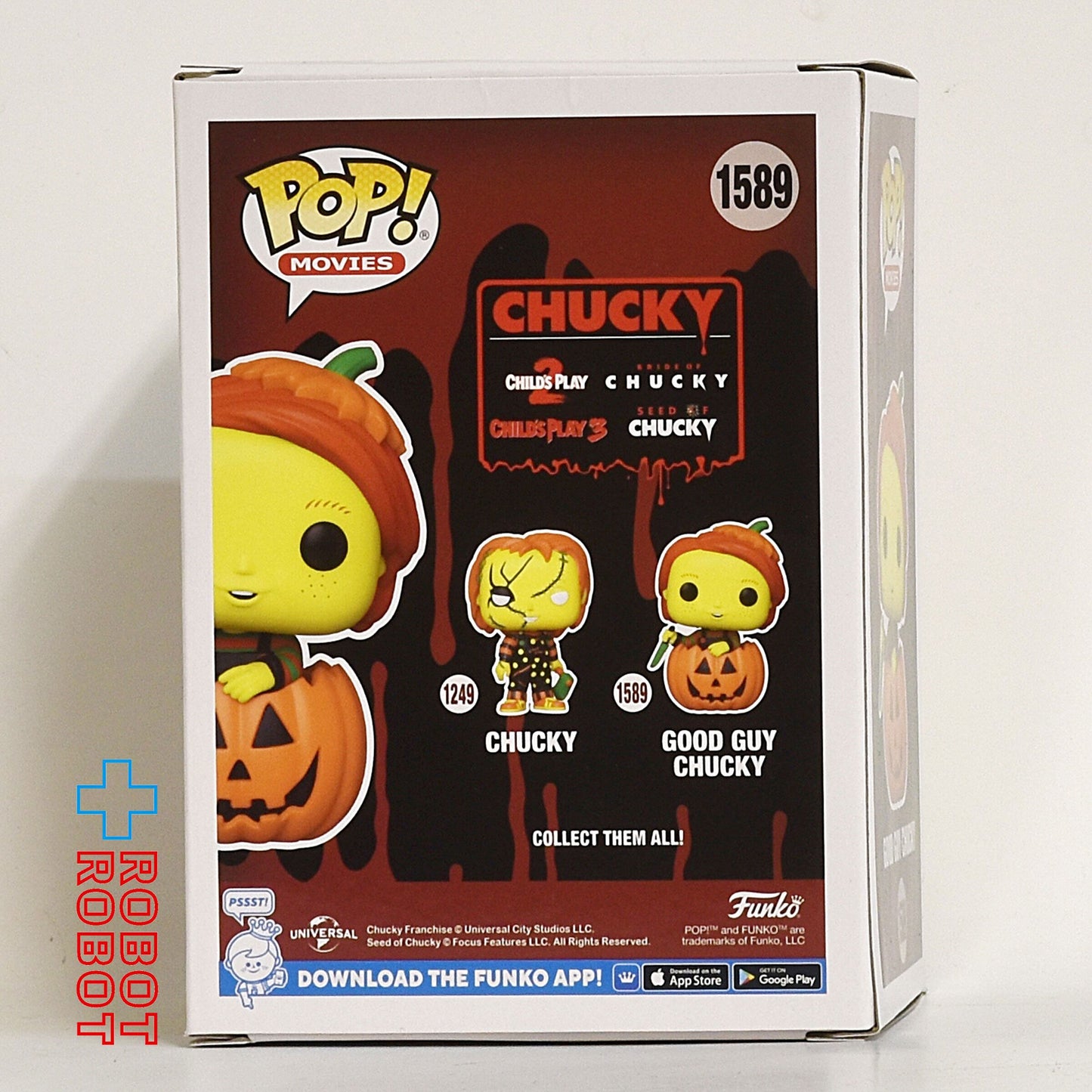 ファンコ POP! ムービー 1589 グッド ガイ チャッキー ビニールフィギュア 箱入未開封