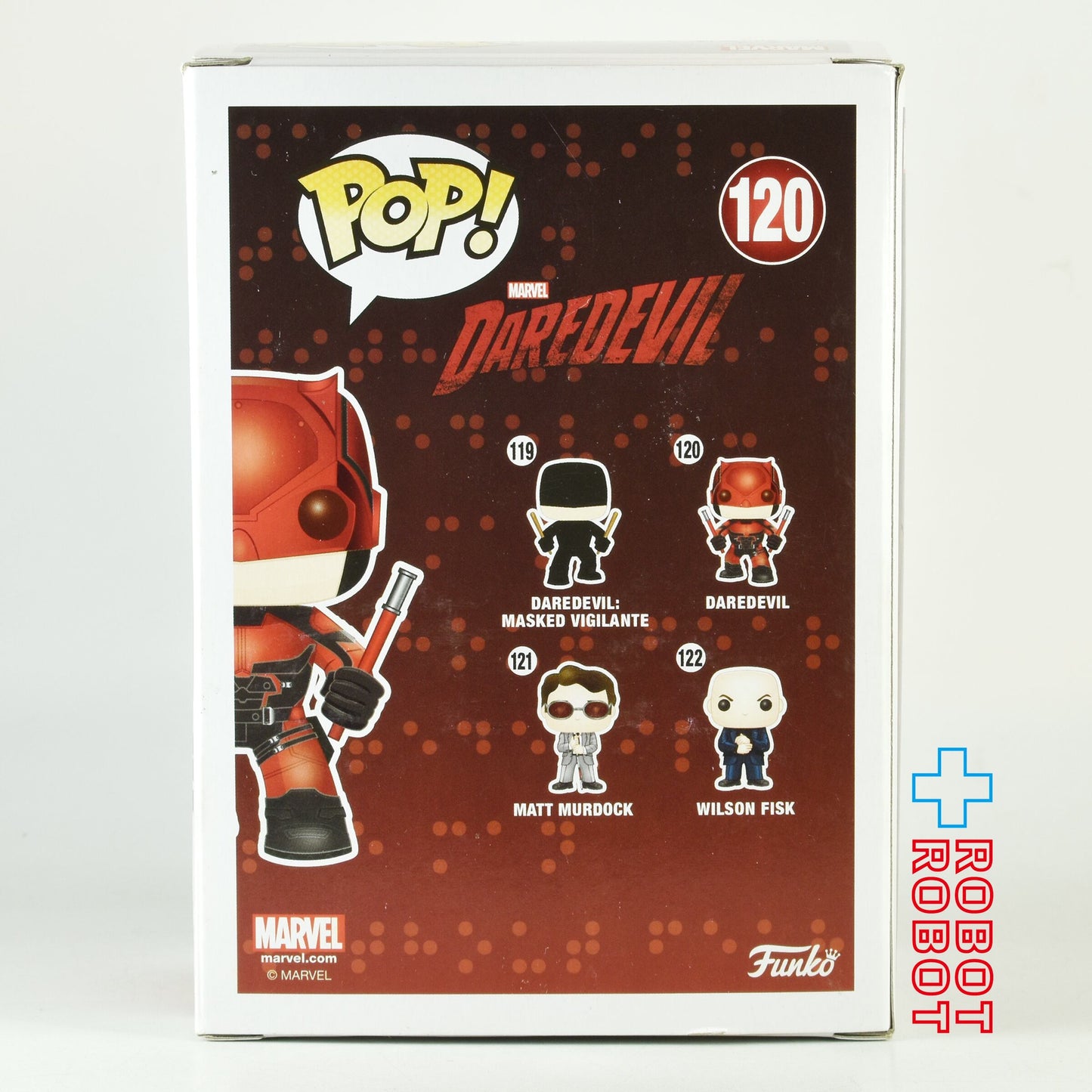ファンコ POP! マーベル 120 デアデビル ビニールフィギュア