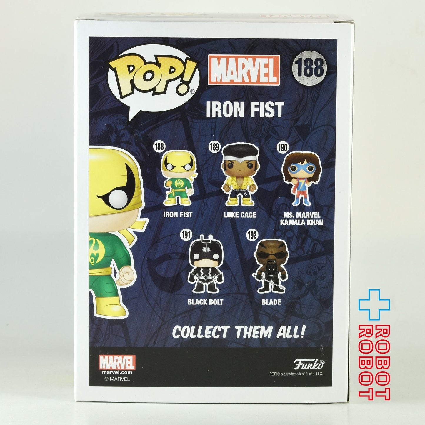 ファンコ POP! マーベル 188 アイアン・フィスト ビニールフィギュア