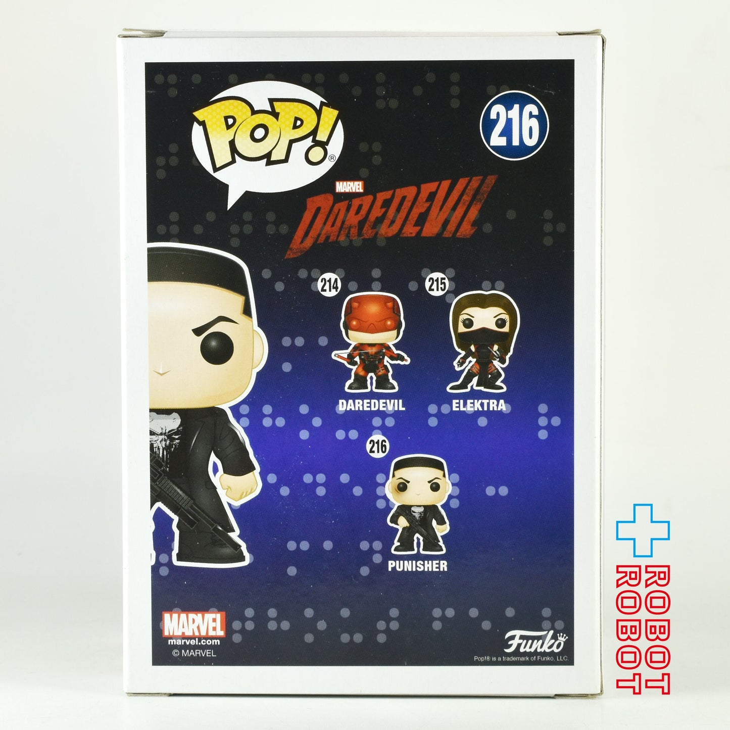 ファンコ POP! マーベル 216 デアデビル パニッシャー ビニールフィギュア