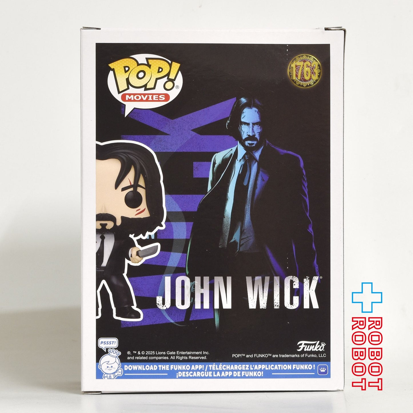 ファンコ POP! Movies 1763 ジョン・ウィック / ジョン・ウィック ビニールフィギュア 未開封