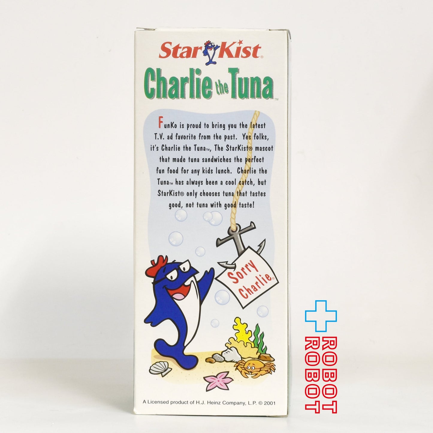 ファンコ スターキスト チャーリー・ザ・ツナ ワッキーワブラー ボビングヘッド フィギュア 箱入り