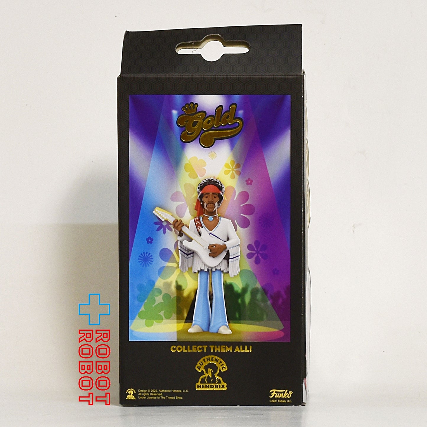 ファンコ ゴールド ジミ・ヘンドリックス 5インチ プレミアムビニールフィギュア 未開封