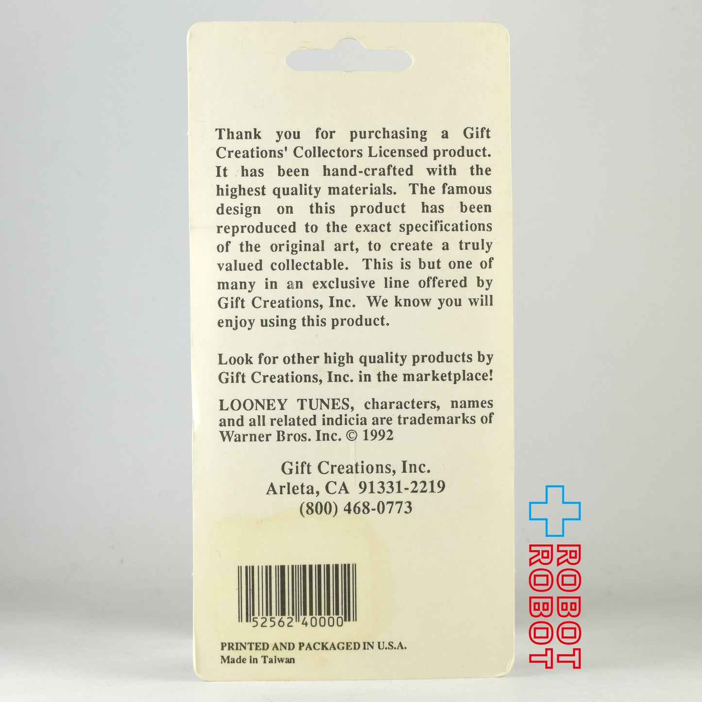 ルーニー・テューンズ トゥイーティー 顔 スクエア ピン ピンズ ピンバッジ 台紙付 未開封