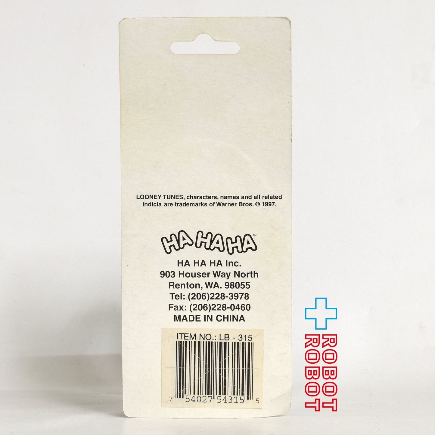 ルーニー・テューンズ ワイリー・コヨーテ ダイナマイト PVCフィギュア キーホルダー 未開封