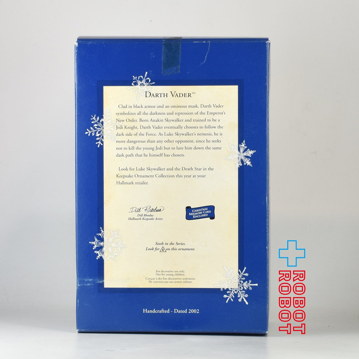 ホールマーク スター・ウォーズ ダース・ベイダー クリスマスオーナメント 2002