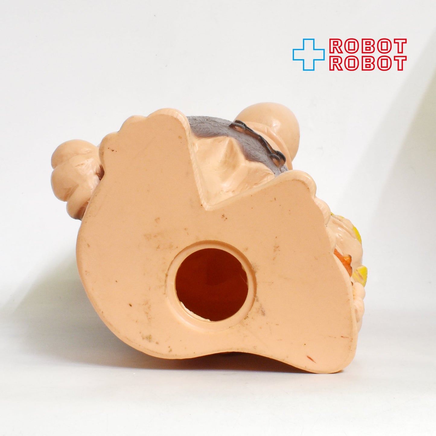 フリントストーン バーニー & バンバン ソフビ貯金箱 1970's