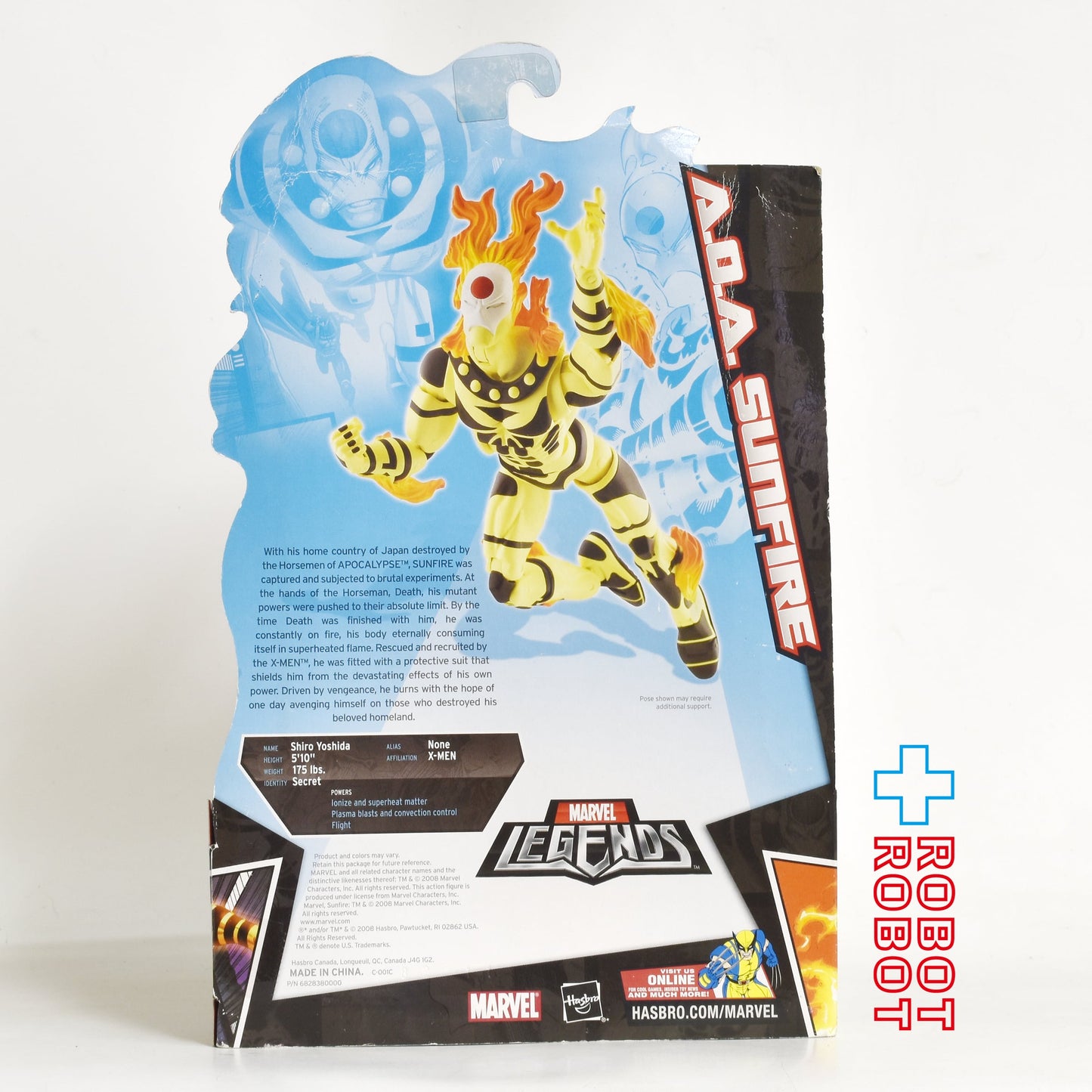 ハズブロ マーベルレジェンド A.O.A. サンファイア 6インチ アクションフィギュア 未開封