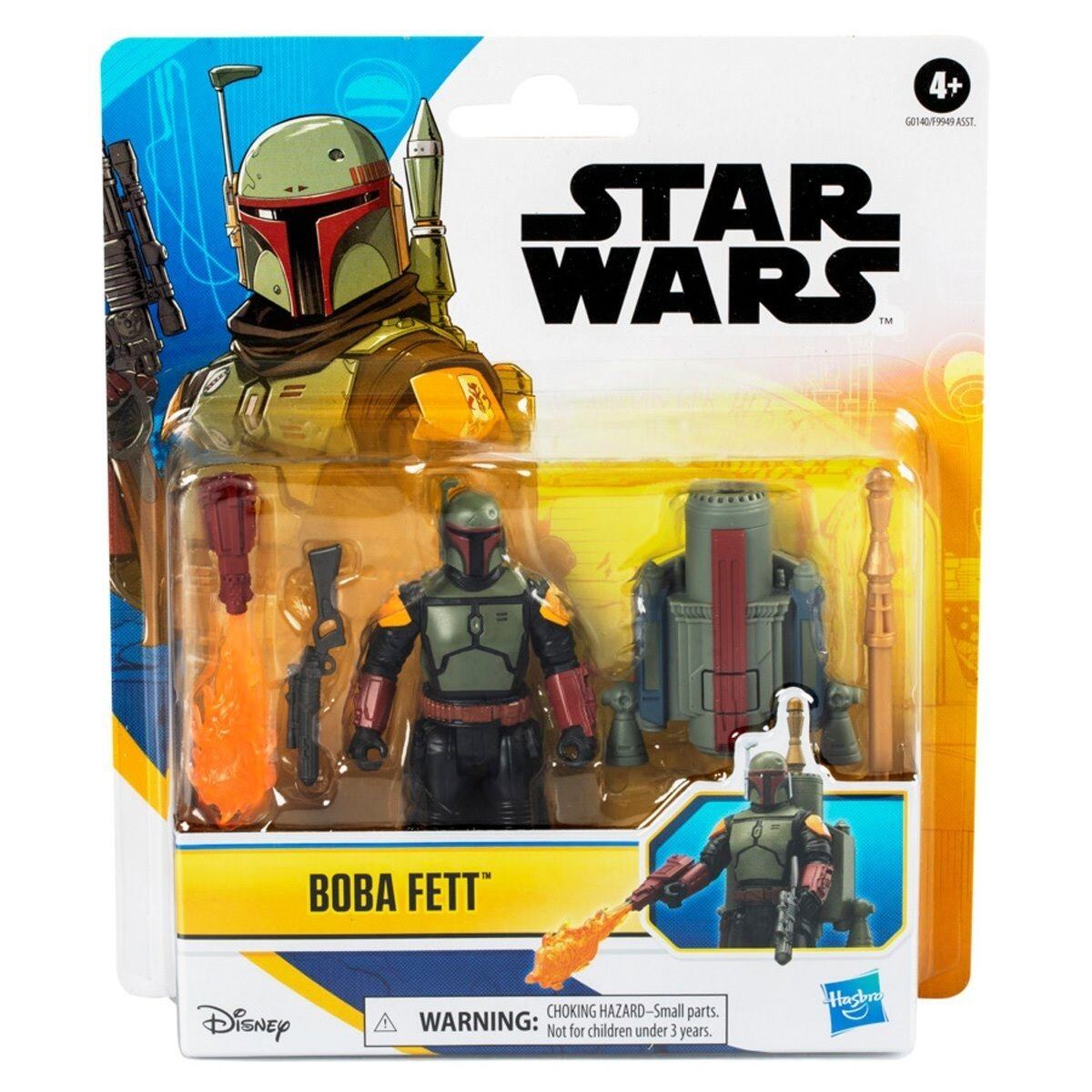 ハズブロ スター・ウォーズ エピックヒーローシリーズ ウェーブ2 ボバ・フェット 4インチ デラックスアクションフィギュア 未開封