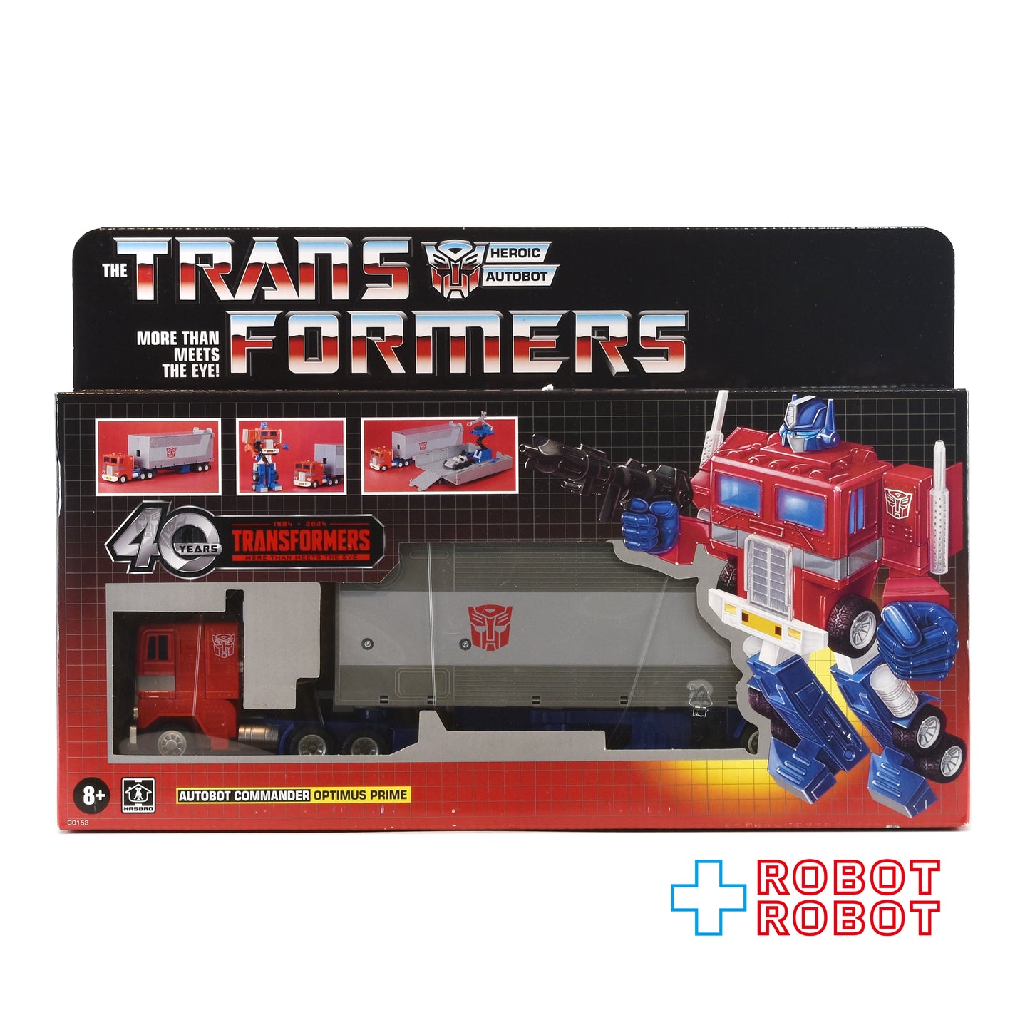 ⚫️トランスフォーマー 40周年 レトロ オプティマスプライム 開封 ※難有り1号店商品
