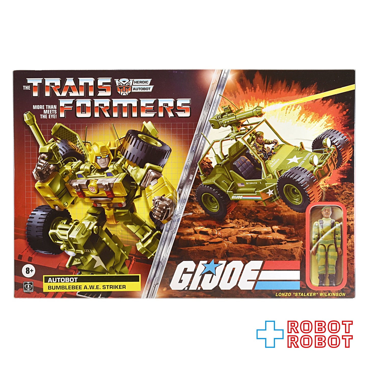 ⚫️トランスフォーマー コラボラティブ G.I.ジョー バンブルビー A.W.E. ストライカー & ロンゾ1号店商品
