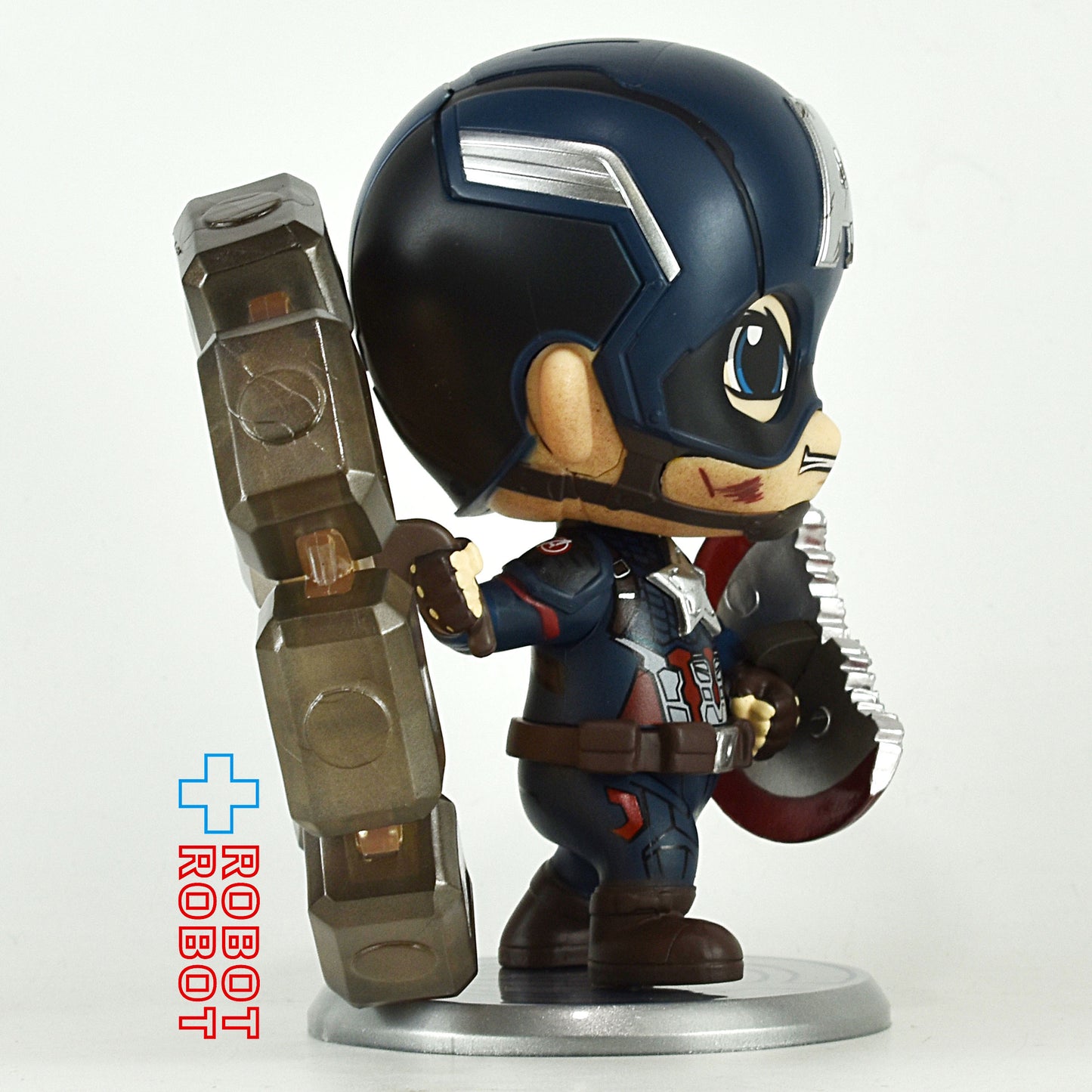 ホットトイズ コスベイビー アベンジャーズ エンドゲーム サイズS キャプテン・アメリカ (バトル版) フィギュア 開封