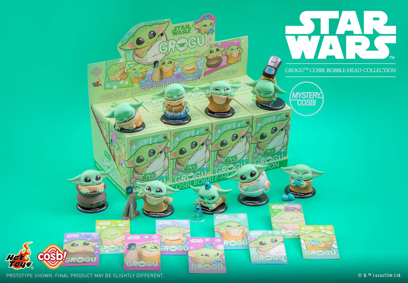 ホットトイズ スター・ウォーズ コスビ グローグー キューテスト・イン・ザ・ギャラクシー シリーズ1 ミニフィギュア 未開封
