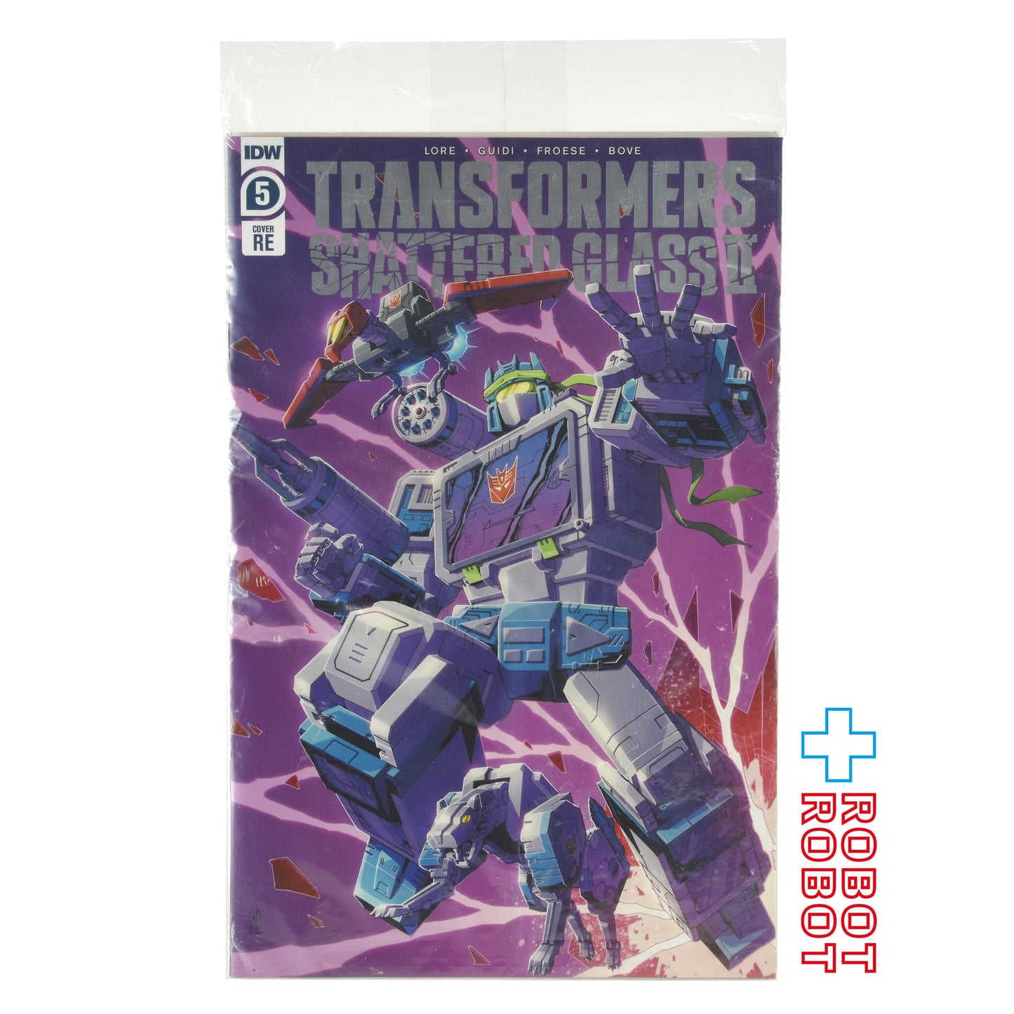 ⚫️IDWパブリッシング #5 トランスフォーマー シャッタード・グラス サウンドウェーブ コミック1号店商品