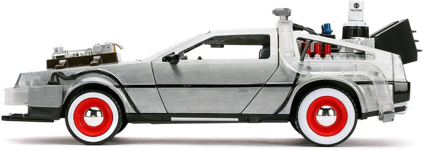 JADA TOYS メタルズ 1/24 ハリウッドライド バックトゥ ザ フューチャー3 デロリアン 未開封