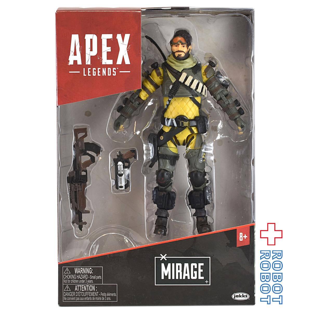 エーペックス レジェンズ 6インチ アクションフィギュア ミラージュ