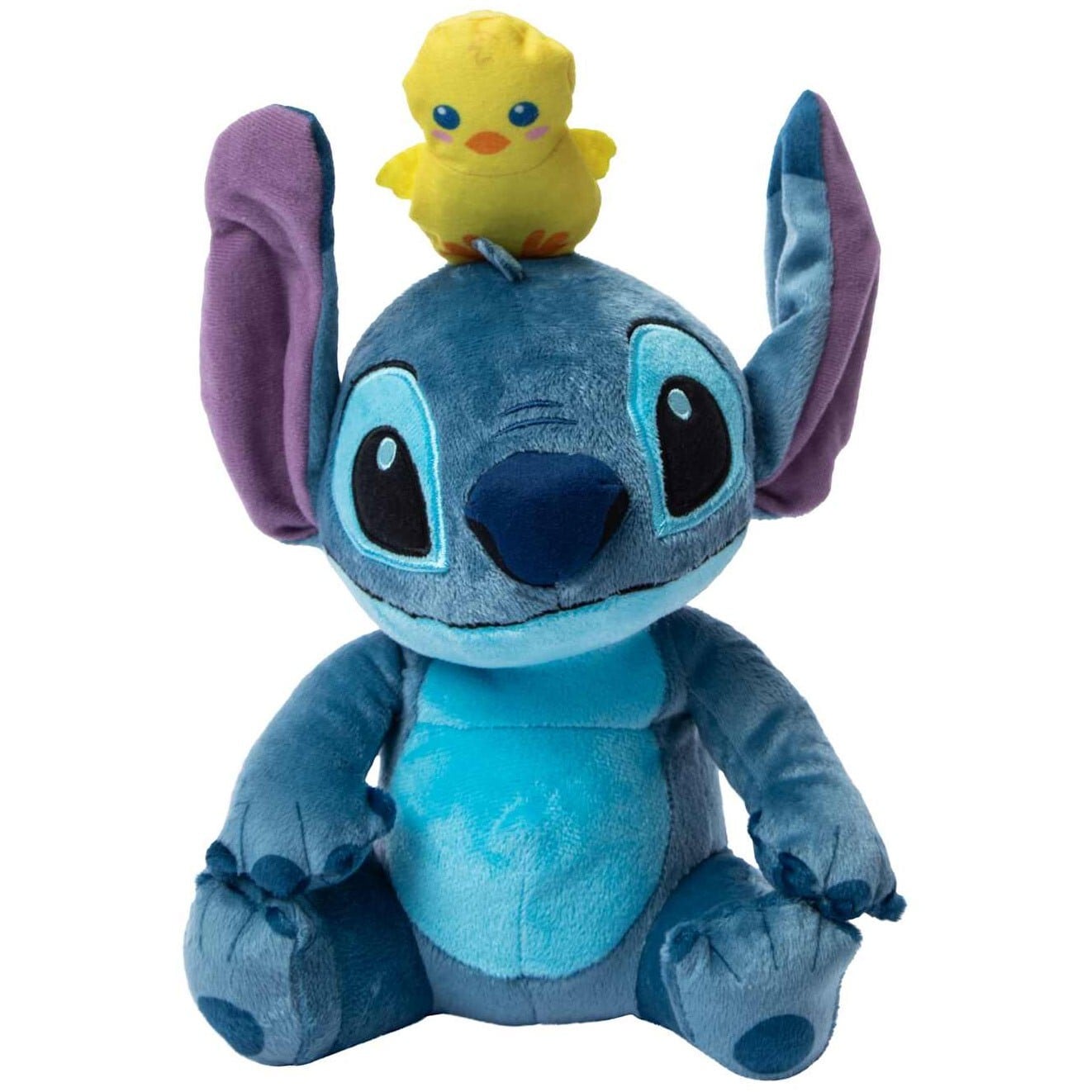 ディズニー リロ & スティッチ スティッチとひよこ ぬいぐるみ 人形 紙タグ付き