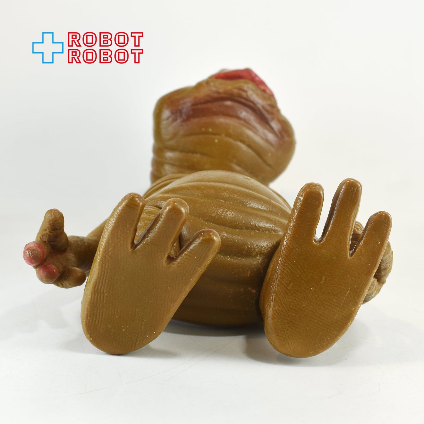 E.T. ソフビ フィギュア 口半開き 20cm 濃茶色 メーカー不明