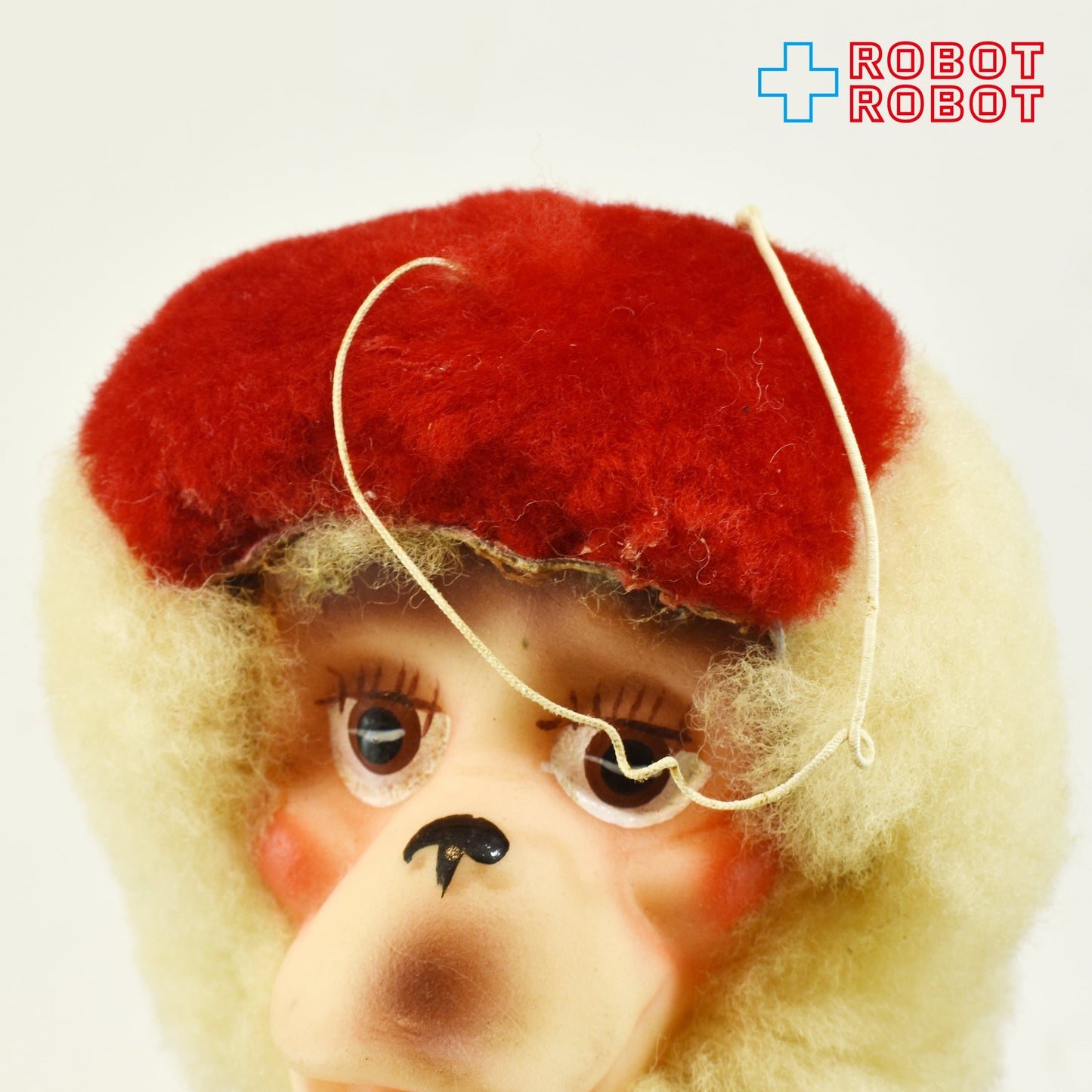 メーカー不明 ラバーフェイス ブランコ 猿 ぬいぐるみ人形 31センチ