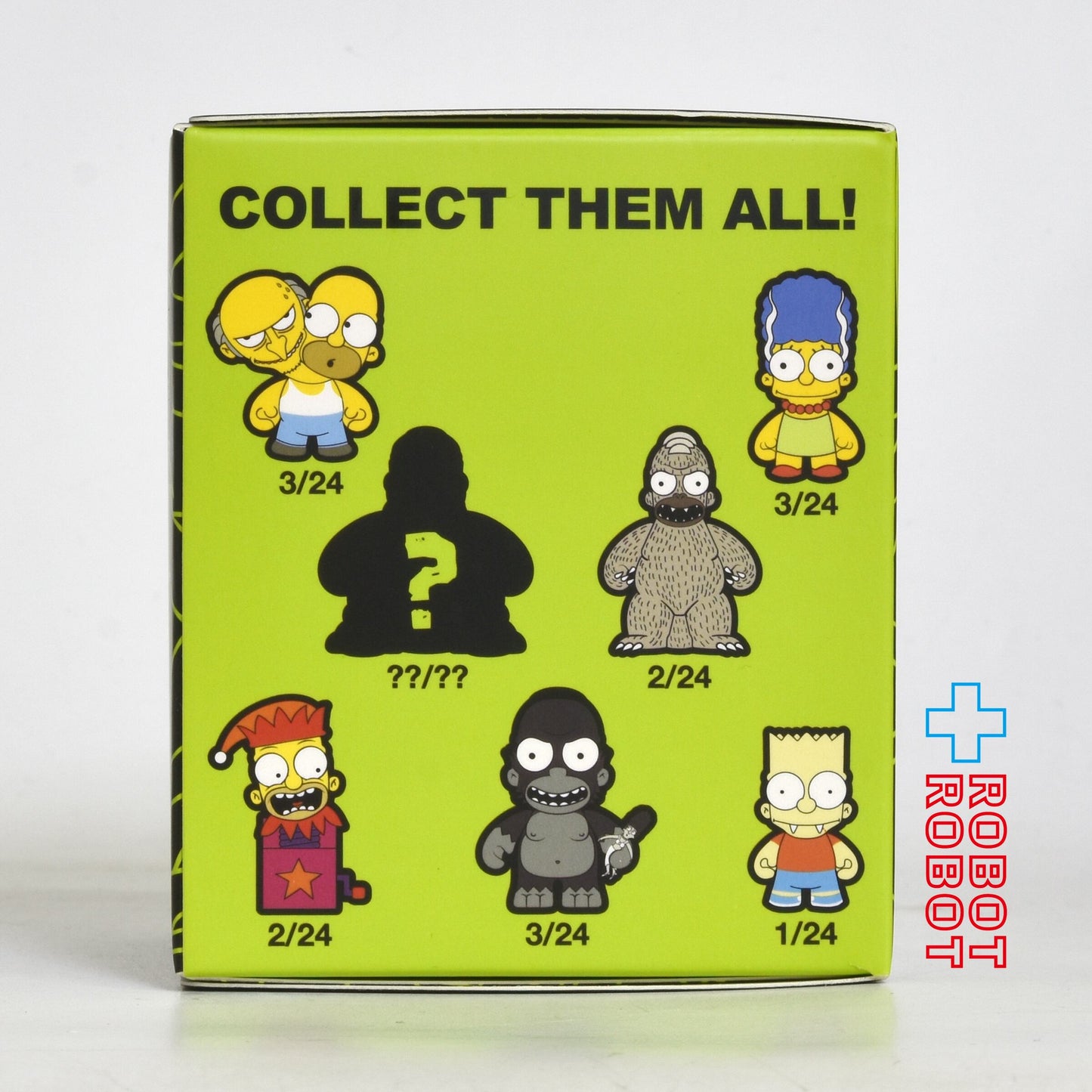 キッドロボット シンプソンズ テラーハウス・オブ・ホラー シリーズ2 コレクティブル ビニールフィギュア 24個入り 未開封