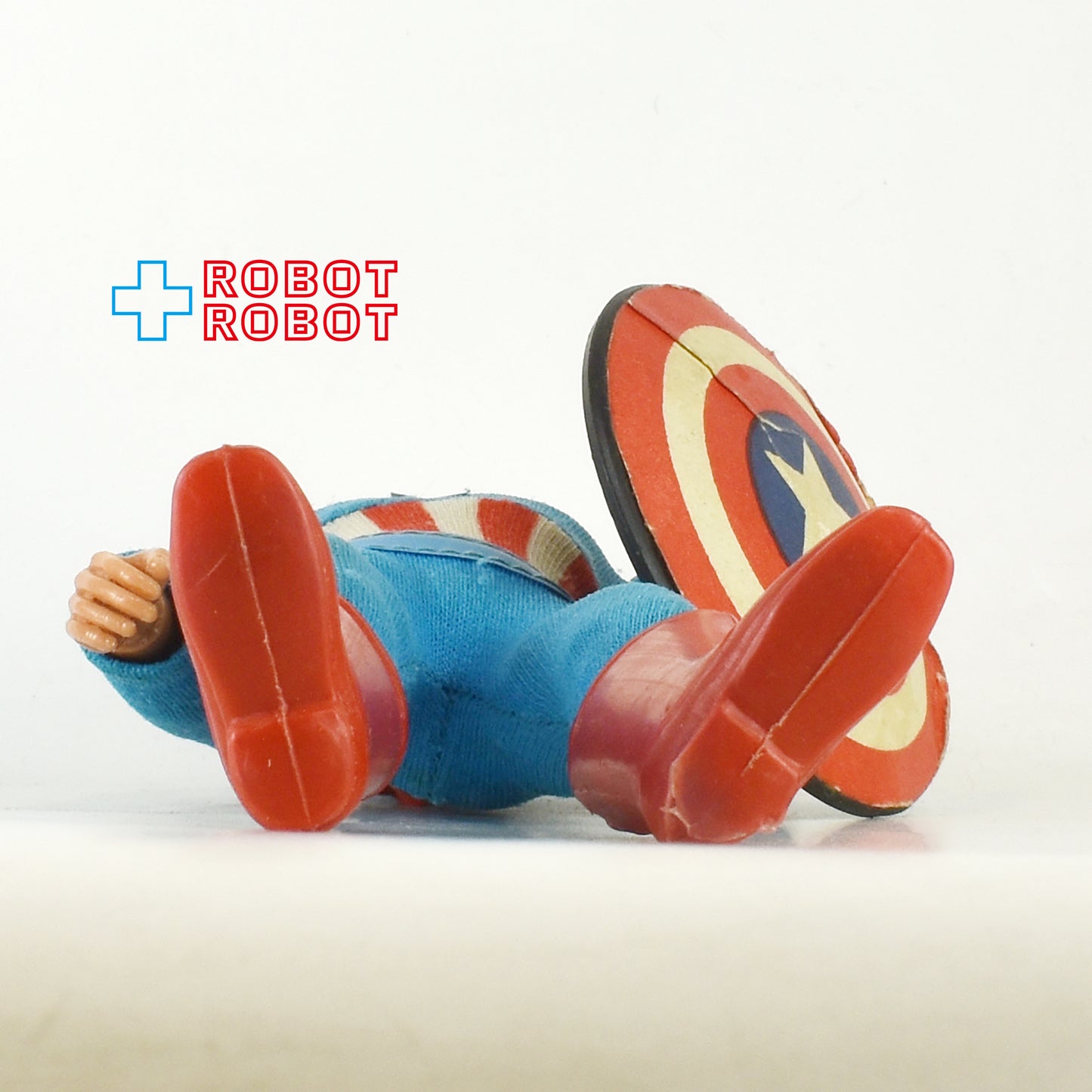 MEGO マーベル スーパーヒーローズ キャプテン・アメリカ 8インチ アクションフィギュア タイプ2ボディー 1974 ルース