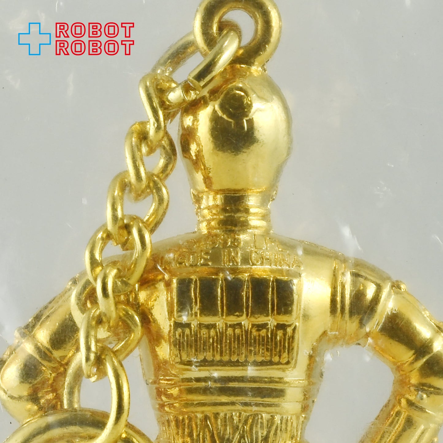 三菱自動車 スター・ウォーズ STAR CARS C-3PO ノベルティ メタル キーチェーン 袋入