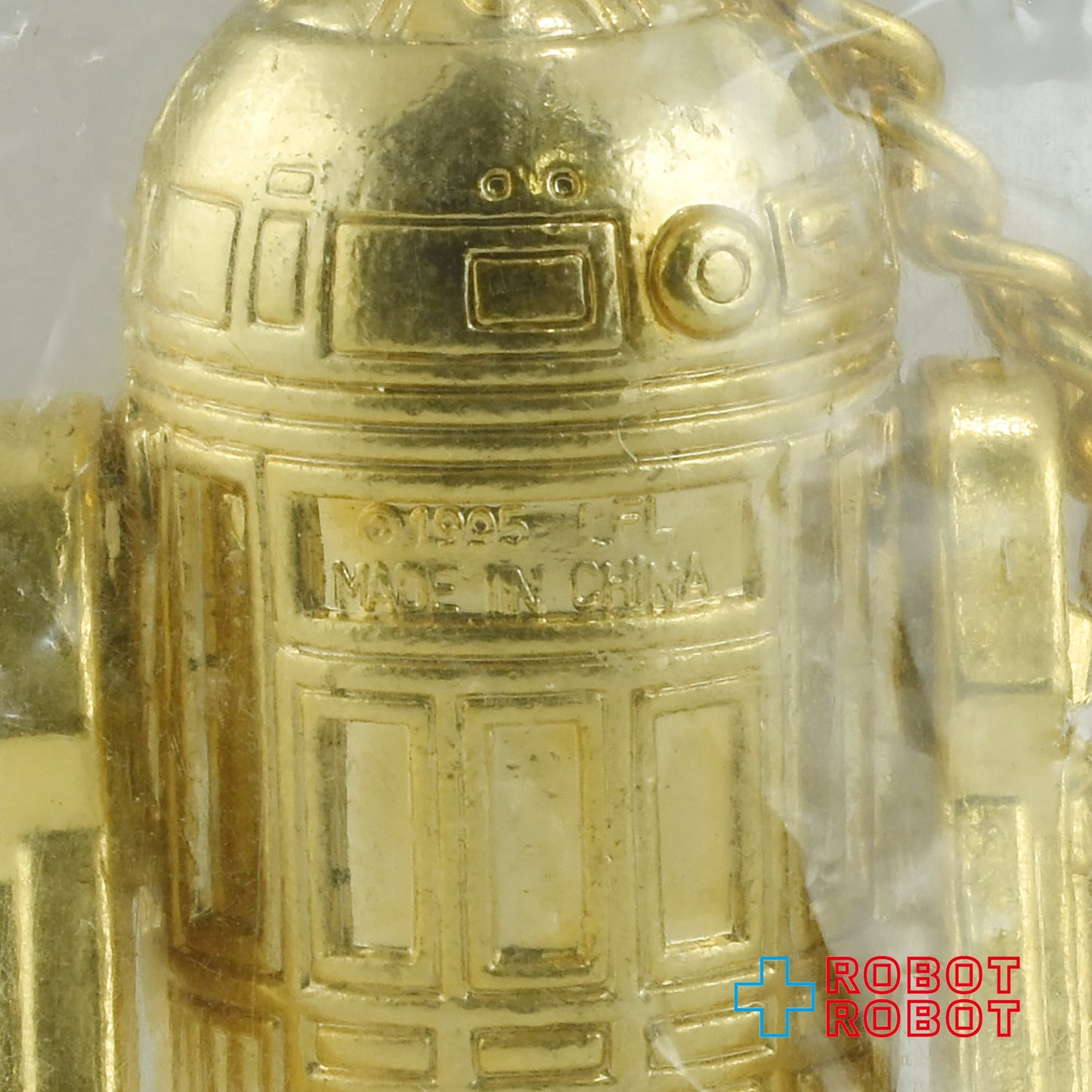 三菱自動車 スター・ウォーズ STAR CARS R2-D2 ノベルティ メタル キーチェーン 袋入