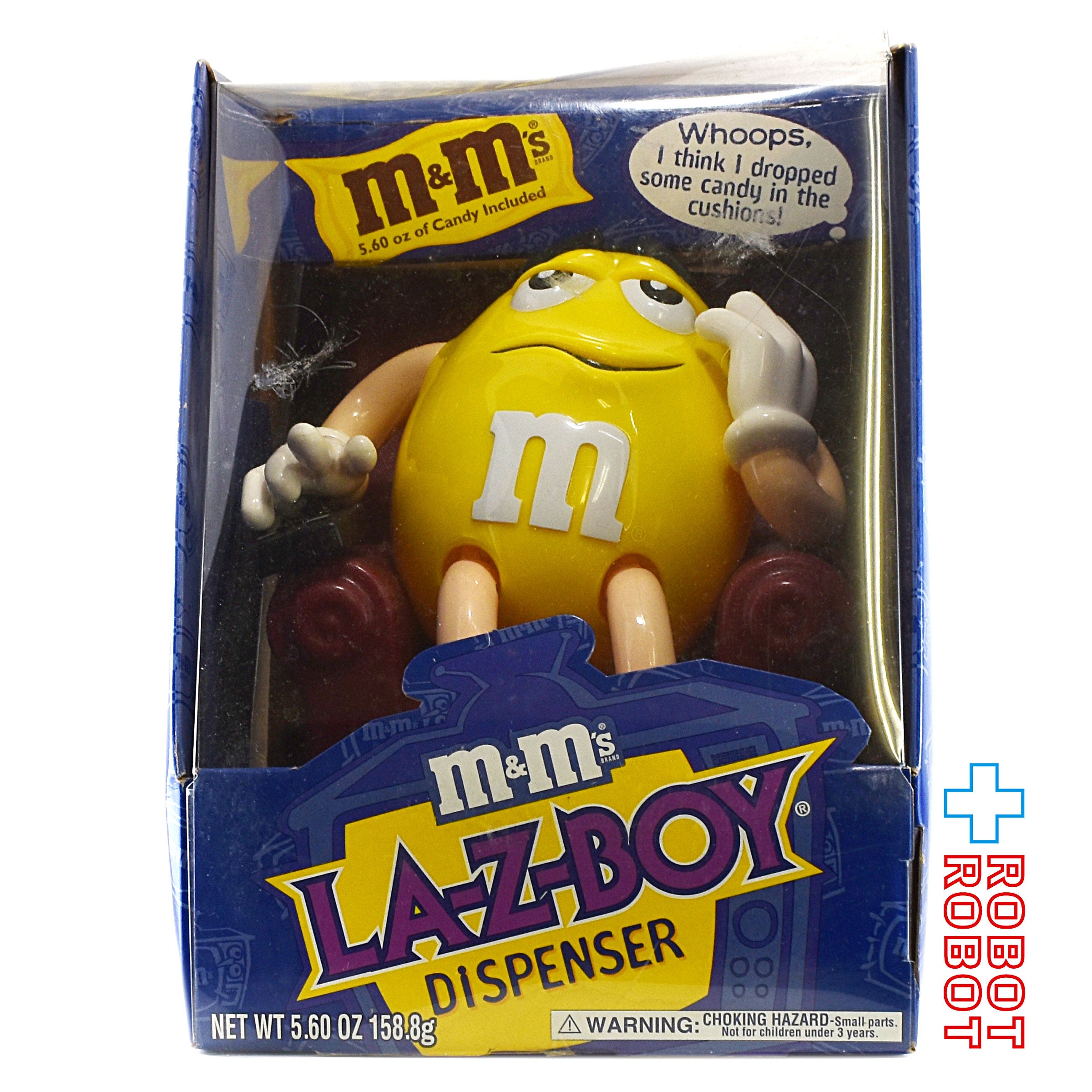 M&M's ディスペンサー イエロー LA-Z-BOY ソファー エムアンドエムズ 箱入 – ROBOTROBOT