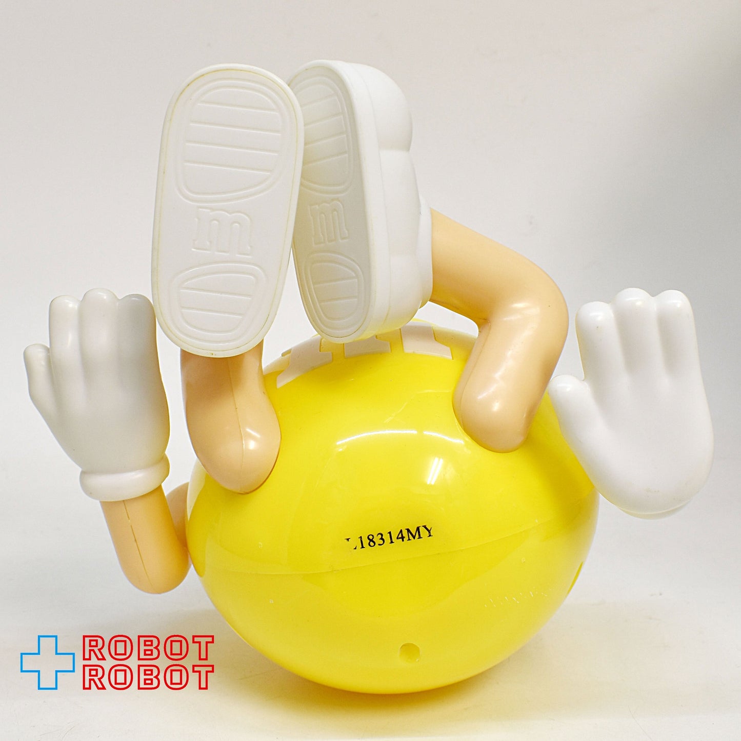 M&M's イエロー おすわりコンテナ エムアンドエムズ 2013