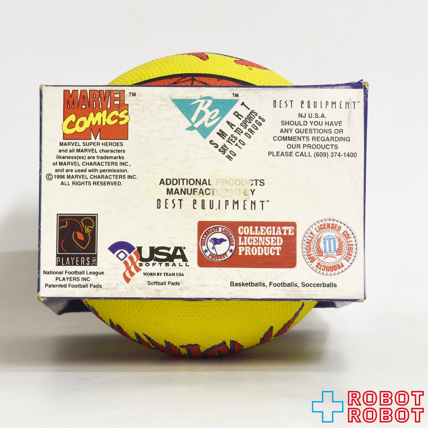 マーベル スパイダーマン バスケットボール 1996 箱付