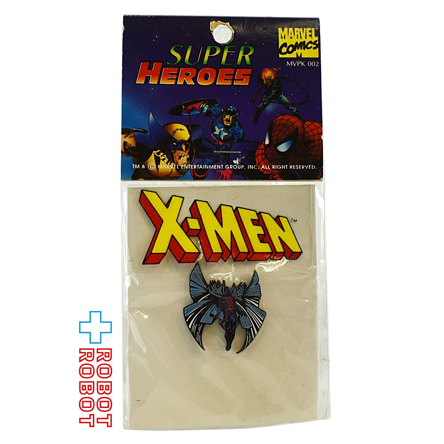 マーベルスーパーヒーローズ X-MEN アークエンジェル ピンズ ピンバッジ 未開封