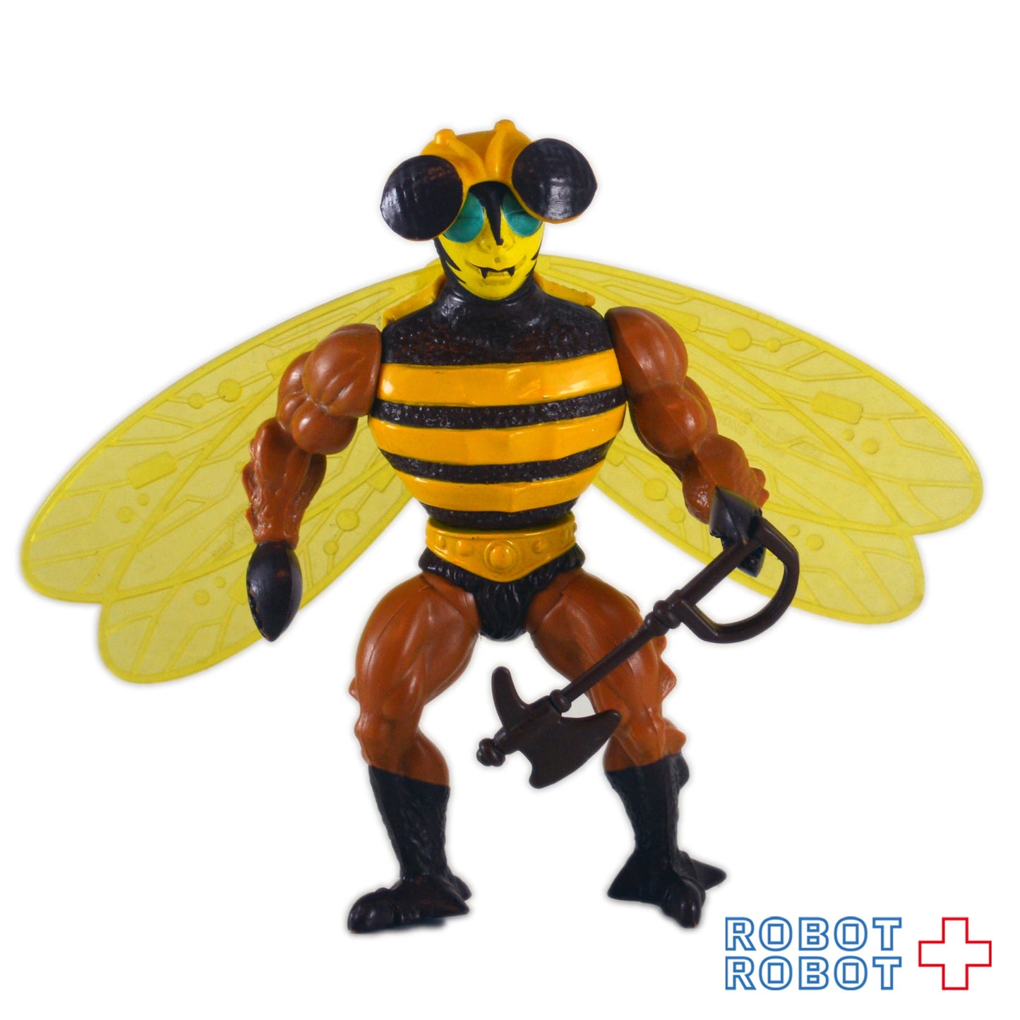 マテル ヒーマン オリジナル MOTU シリーズ3 バズオフ アクションフィギュア 1984 ⚫️武器付完品